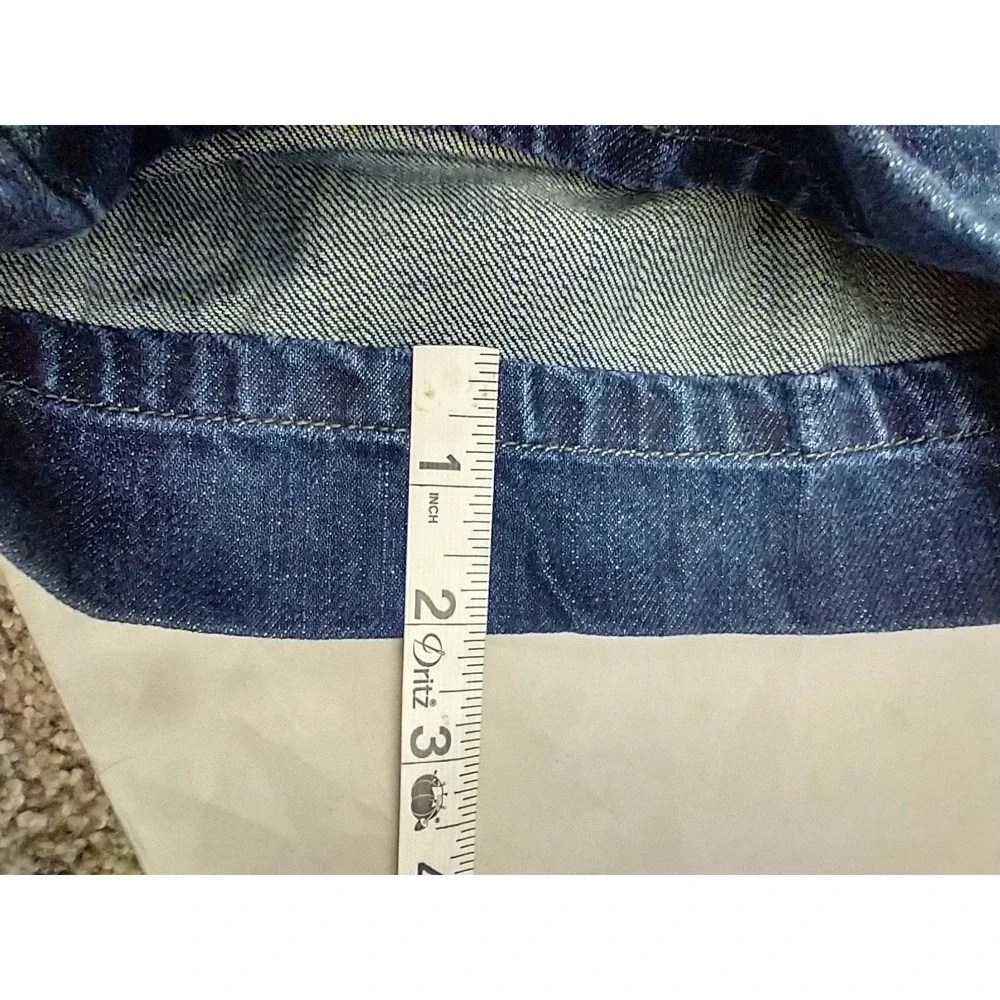 Buffalo David Bitton Driven Mens Straight Leg Jeans Blue Denim 36x30 (Tag 36x34)